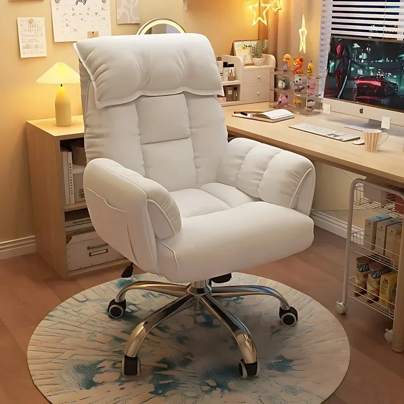 Gaming Chair Comfortable Reclining Computer Chair Sedentary Backrest Sofa Chair Bedroom Study Living Room Office Home