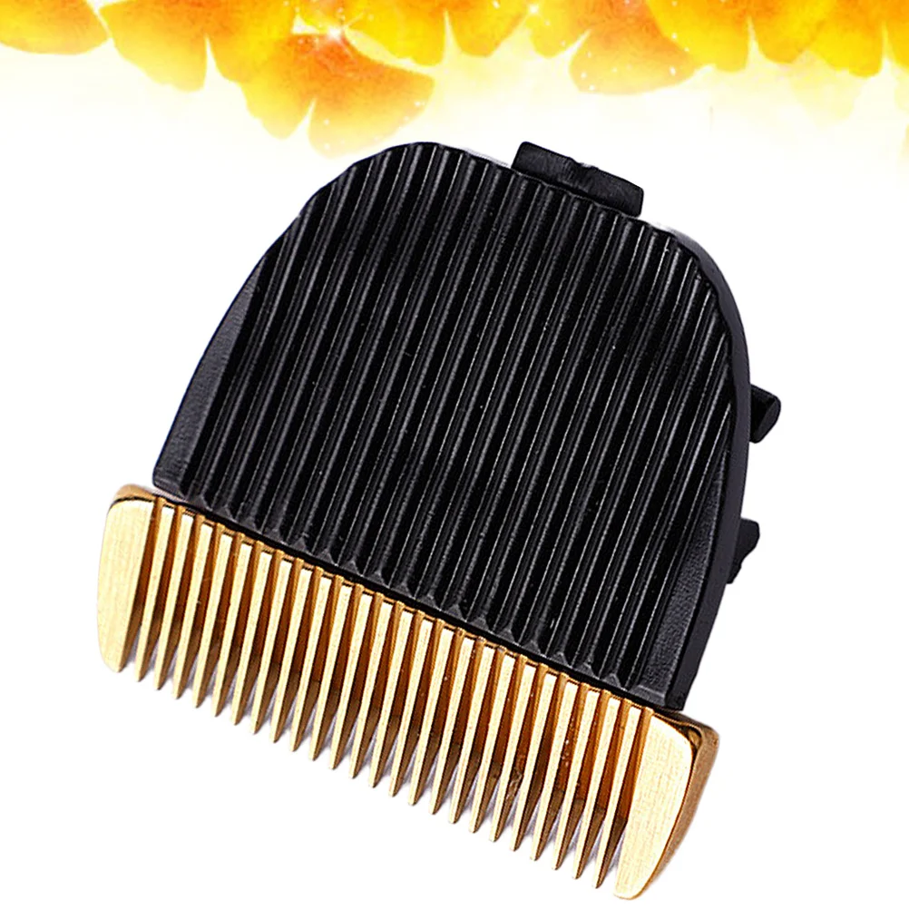 

Electric Hair Clipper 26 Teeth Professional Grade Reusable Ceramic Blade for Home Salon Use Golden Black Hair Trimmer