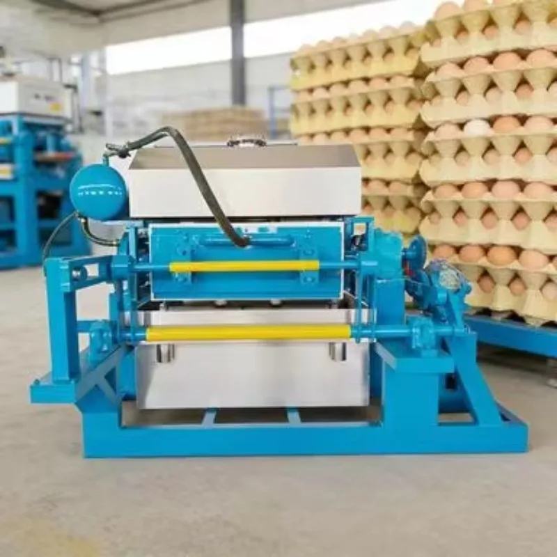 High Quality Egg Tray Making Machine Automatic Pulp Molding Production Line For Chicken Farm Egg Box Manufacturing Equipment