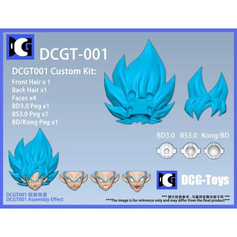 

DCG Toys Фигурки Dragon Ball Z SHF Super Saiyan SSJ Son Goku Vegeta Heads Kit ПВХ Аниме Фигурка Модель Коллекция Игрушки Подарок