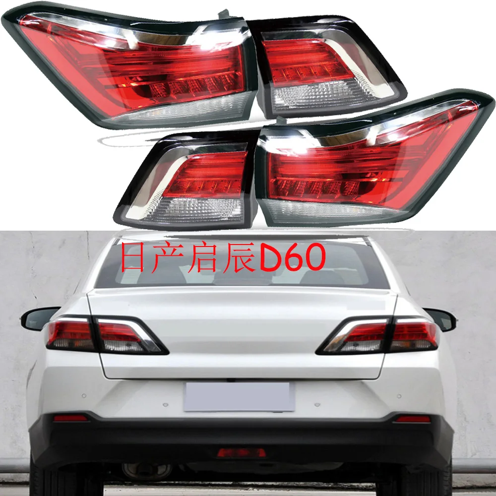 

1pcs car bumper tail light for Nissan Venucia D60 taillight Taillamp car accessories for Nissan D60 fog lamp