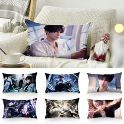 L-Loves And D-Deepspaces Double-sided Printing Rectangle Pillow Case Bedside Pillowcase Sofa Cushion Cover Room Home Decoration