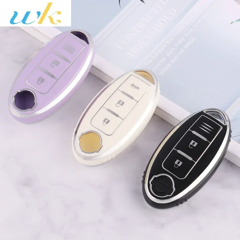 

Fashion TPU Key Case Cover Shell Fob For Nissan Qashqai X-Trail T32 T31 Juke J10 J11 Kicks Tiida Pathfinder Note For Infiniti