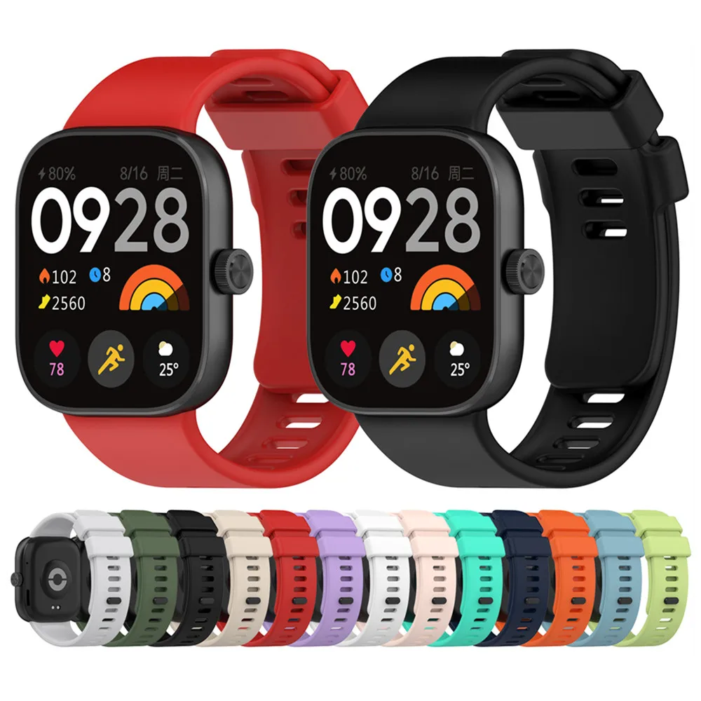 Pulsera de silicona para reloj Redmi 5, correa de reloj suave, correa impermeable