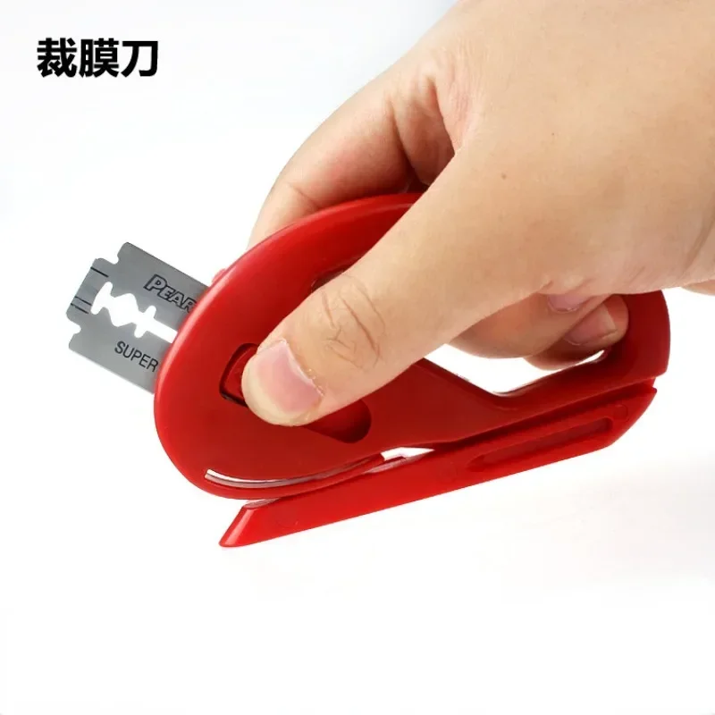 

1pc Vinyl Film Snitty Cutter Carbon Fiber Safety Cutting Knife Car Stickers Decal Wallpaper Slitter Window Tinting Tool