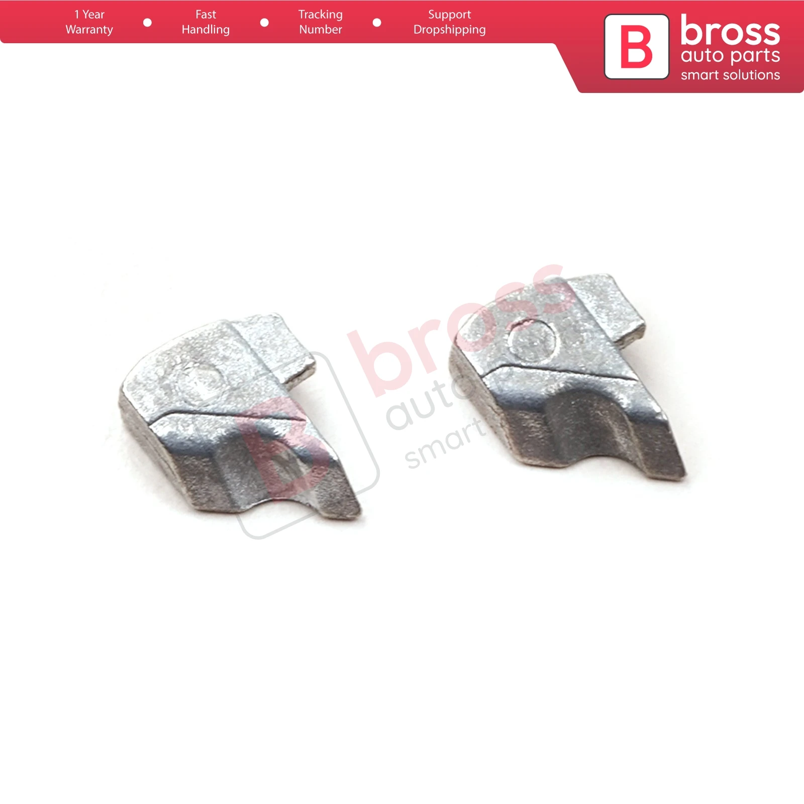 Bross BDP985 2 Pieces Ignition Switch Barrel Key Lock Cylinder Trigger Repair Part 28590C9968 for Nissan Navara Frontier NP300