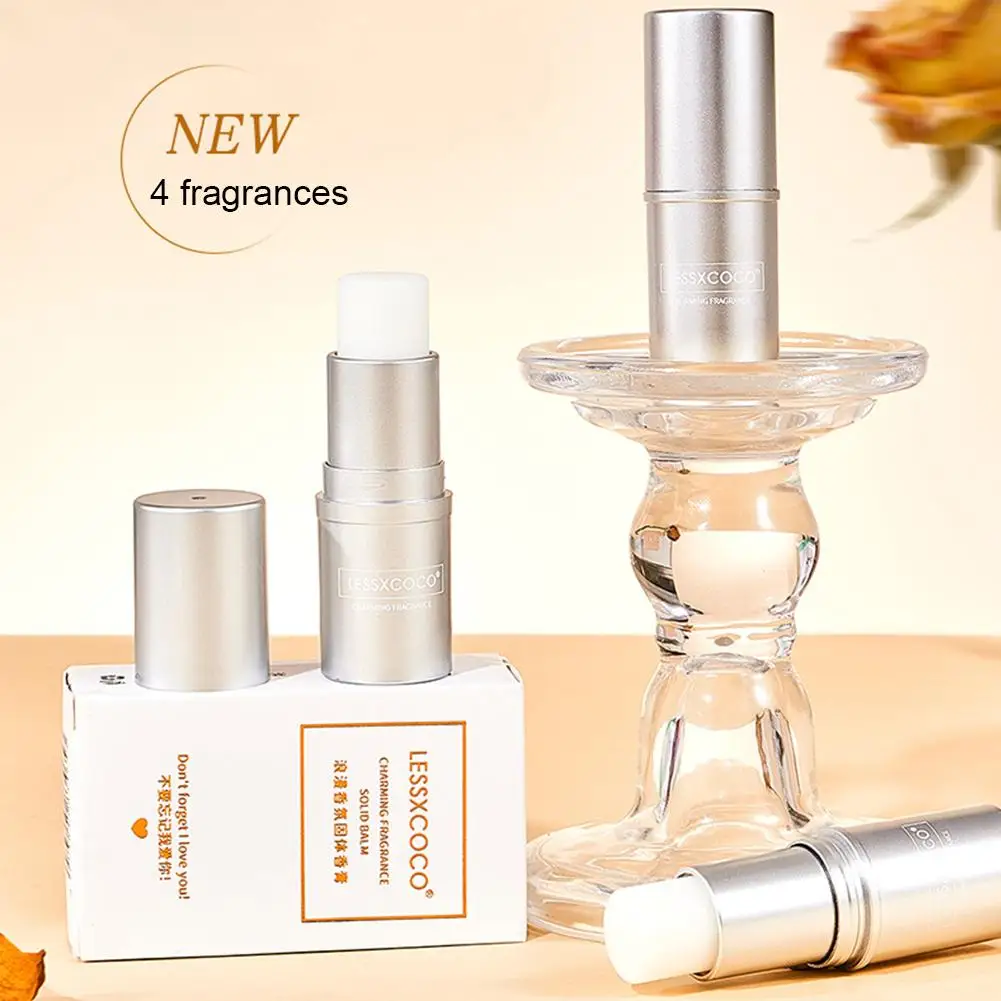 

Твердые парфюмерные стики с длительным ароматом для женщин, дезодорант для свиданий, сохраняющий свежесть, портативный бальзам, освежающий твердый бальзам-аромат