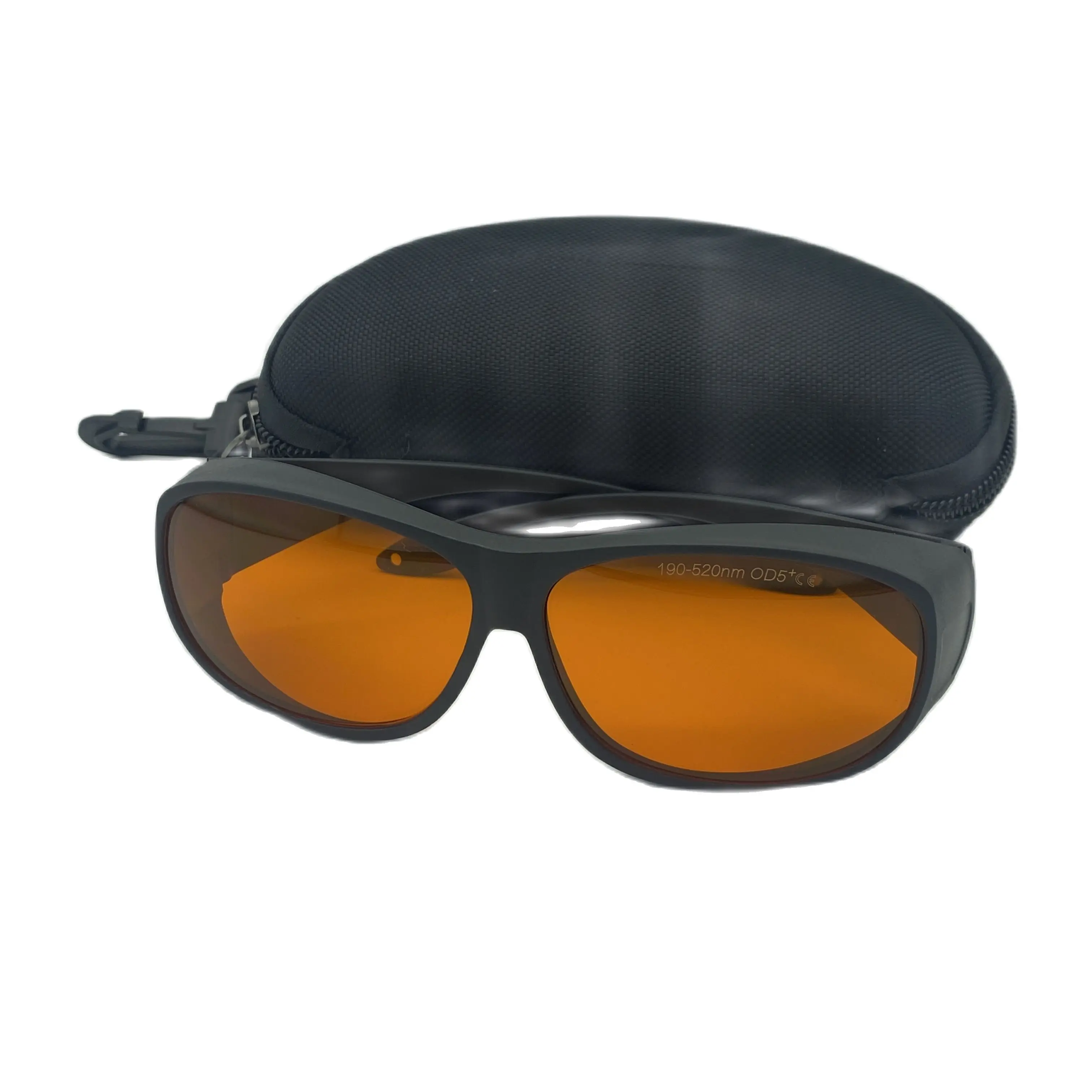 

Blue Laser Safety Goggles O.D 5+ For 405nm 445nm 450nm 473nm 515nm Lasers with Case and Fabric Cloth