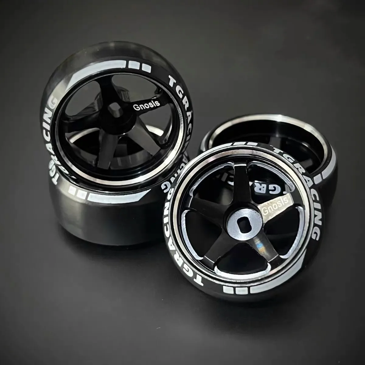 4pcs Micro-arc Drift Tire Tyre diameter 20mm/22.5mm for 1/28 1/24 RC Car DriftArt DA4 TG TGS XRX DRZ MA racing DLR8 K969  Mini-Z