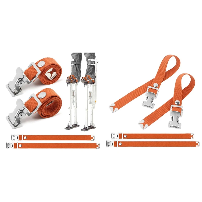 LICG-Drywall Tilt Straps,Adjustable Leg Straps Drywall Foot Straps Kit,Nylon Leg Retention Straps Replacement Part For Tilt