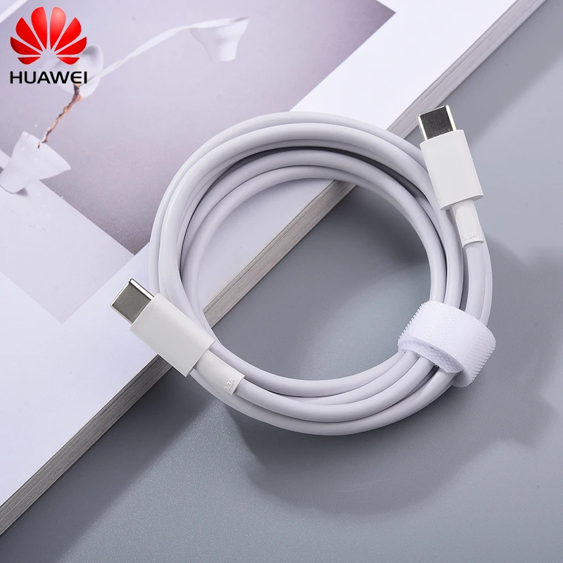 

Huawei 180cm USB C to USB C PD Fast Charging Cable for Matebook 14 13 12 10 SE 10 X Fold D16 FreeBuds 6 5 4 7 7i 6i SE 2 3 Pro 4