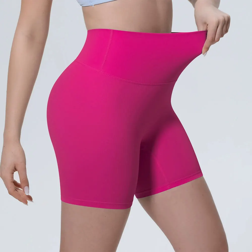 

Женские шорты для йоги с высокой талией, утягивающие, для фитнеса, спорта, летние, с эффектом пуш-ап, для тренировок, бега, велоспорта, быстросохнущие, для фитнеса