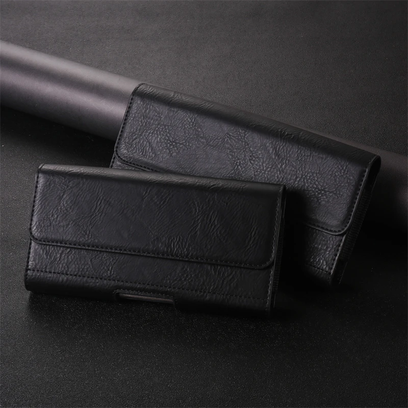 

Pouches For iPhone 17 Air 16 Pro Max Magnetic Flip Cover Leather Phone Cases For Apple 17 15 Plus 14 16 E Pro Max Belt Waist Bag