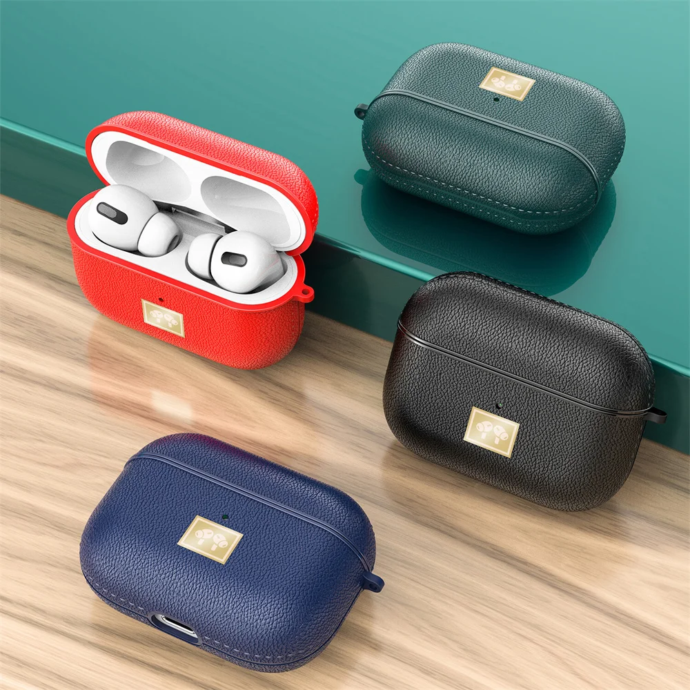 กระเป๋าใส่หูฟังเคสป้องกันการกระแทกทำจากซิลิโคนรุ่น3rd 2ND 1st airpods ของ Apple