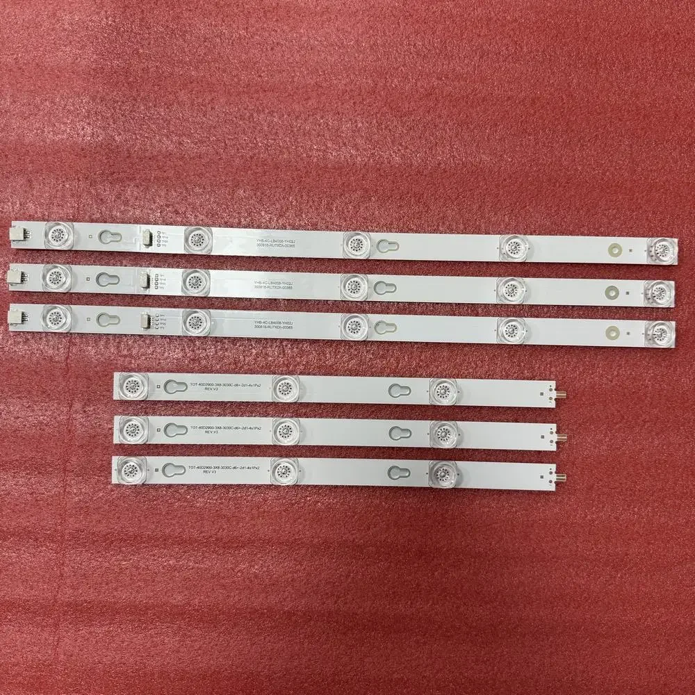 

3pcs/set LED backlight Strip for 40FD5406 L40F3301B 40A730U 40l2600 L40D2900F LED40D2900AS F40S5916 40S305 TOT_40D2900
