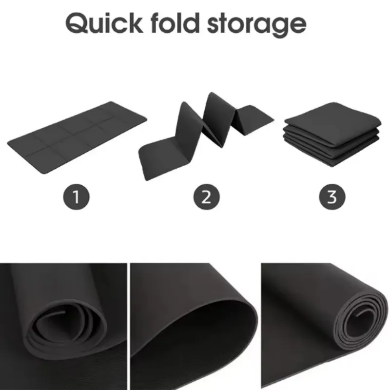 اليوغا حصيرة المضادة للانزلاق الرياضة اللياقة البدنية إيفا الراحة رغوة 4 مللي متر سميكة اليوغا حصيرة لممارسة اليوغا وبيلاتيس بساط جمباز