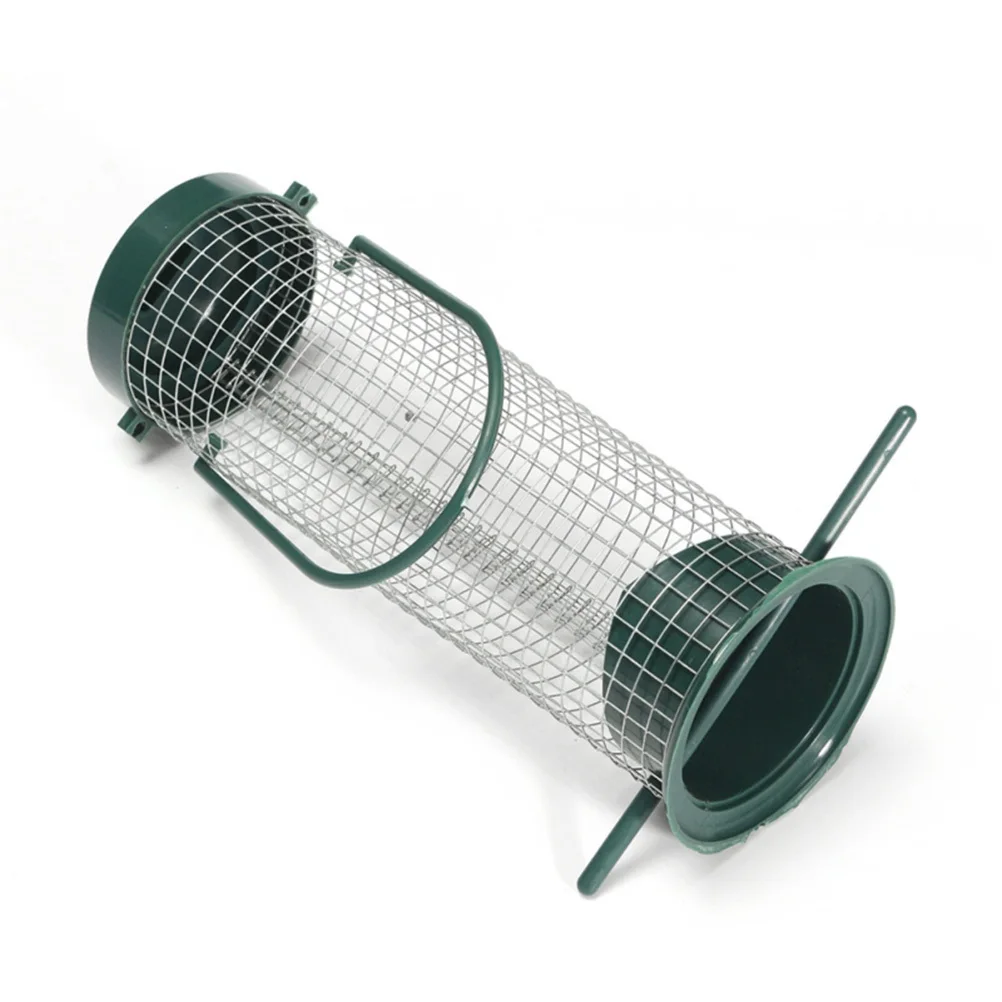 

Backyard Bird Feeder Durable Plastic Construction Transparent Tube Unique Comfort Perches Clear Housing Easy Refill for Nature