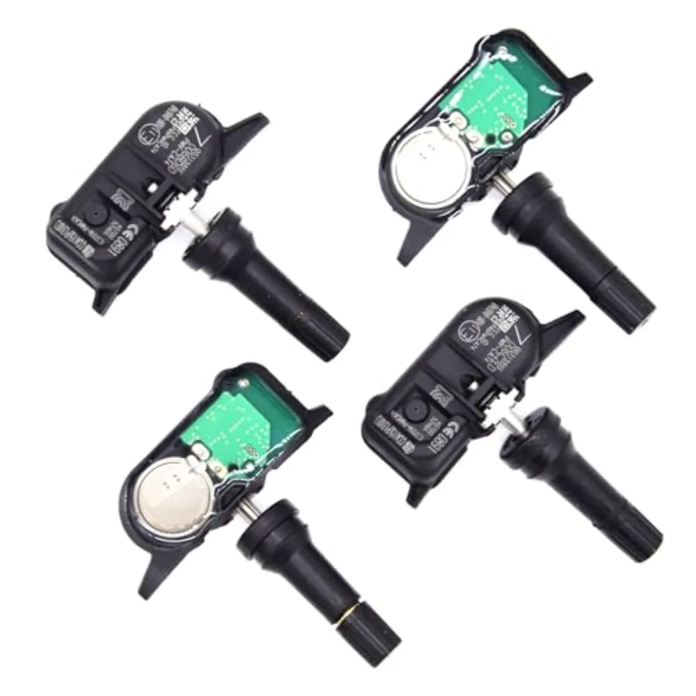 4 قطعة 40700-EZ00A سيارة TPMS مراقبة ضغط الإطارات الاستشعار 433 ميجا هرتز لنيسان تيتان XD 2016-2021 PMV-CA14 40700-EZ00B