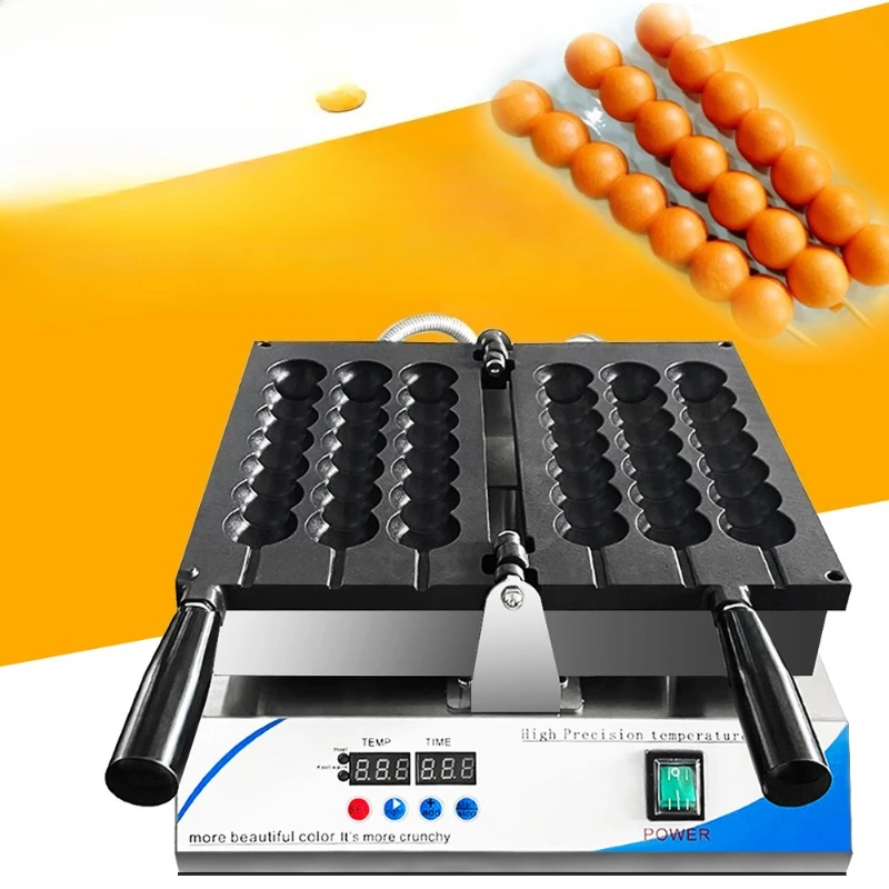 Waffle Skewer Baking Machine Commercial Street Food Booth Special Waffle Maker for Snack Business
