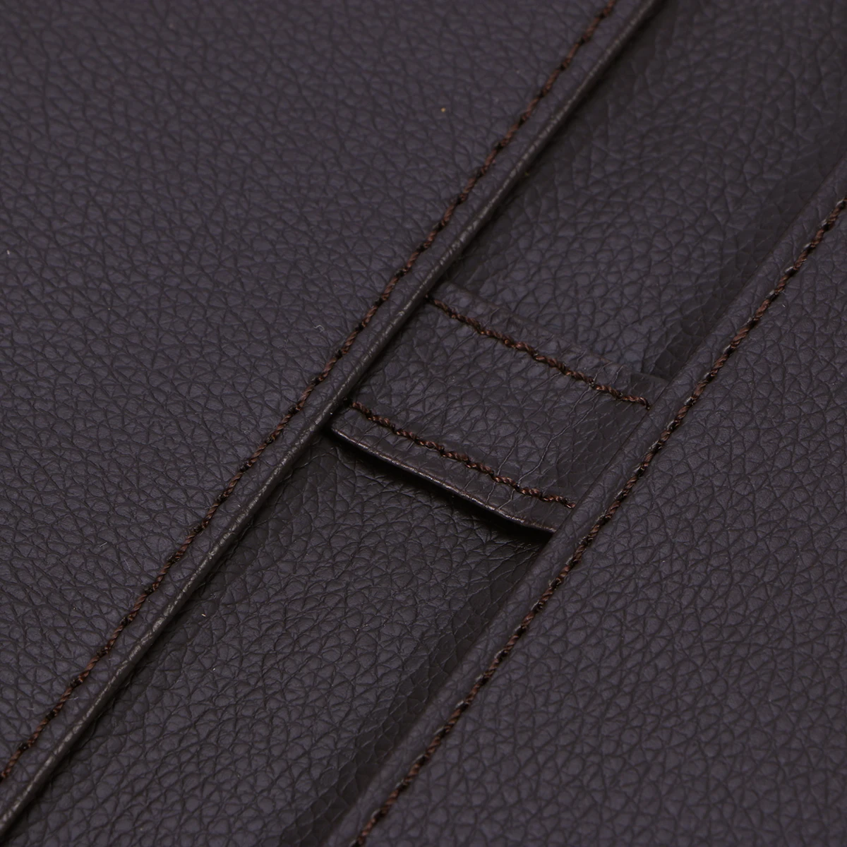 

2 Colors Available PU Check Holder Menu Folder for Restaurant Bar Ktv Server Organizer with Pen Clip Guest Check