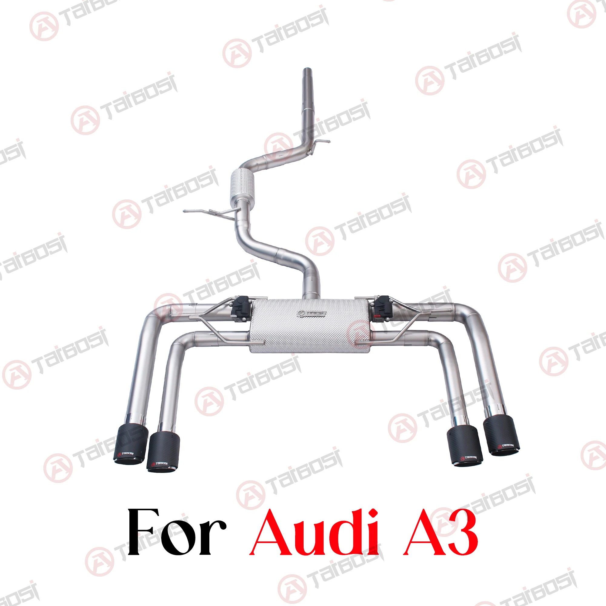 

For Audi A3 1.4T 1.8T 2.0T S3 S Line Style Car Catback Exhaust Escape System Taibosi High Performance Electric Valve Muffler DIY