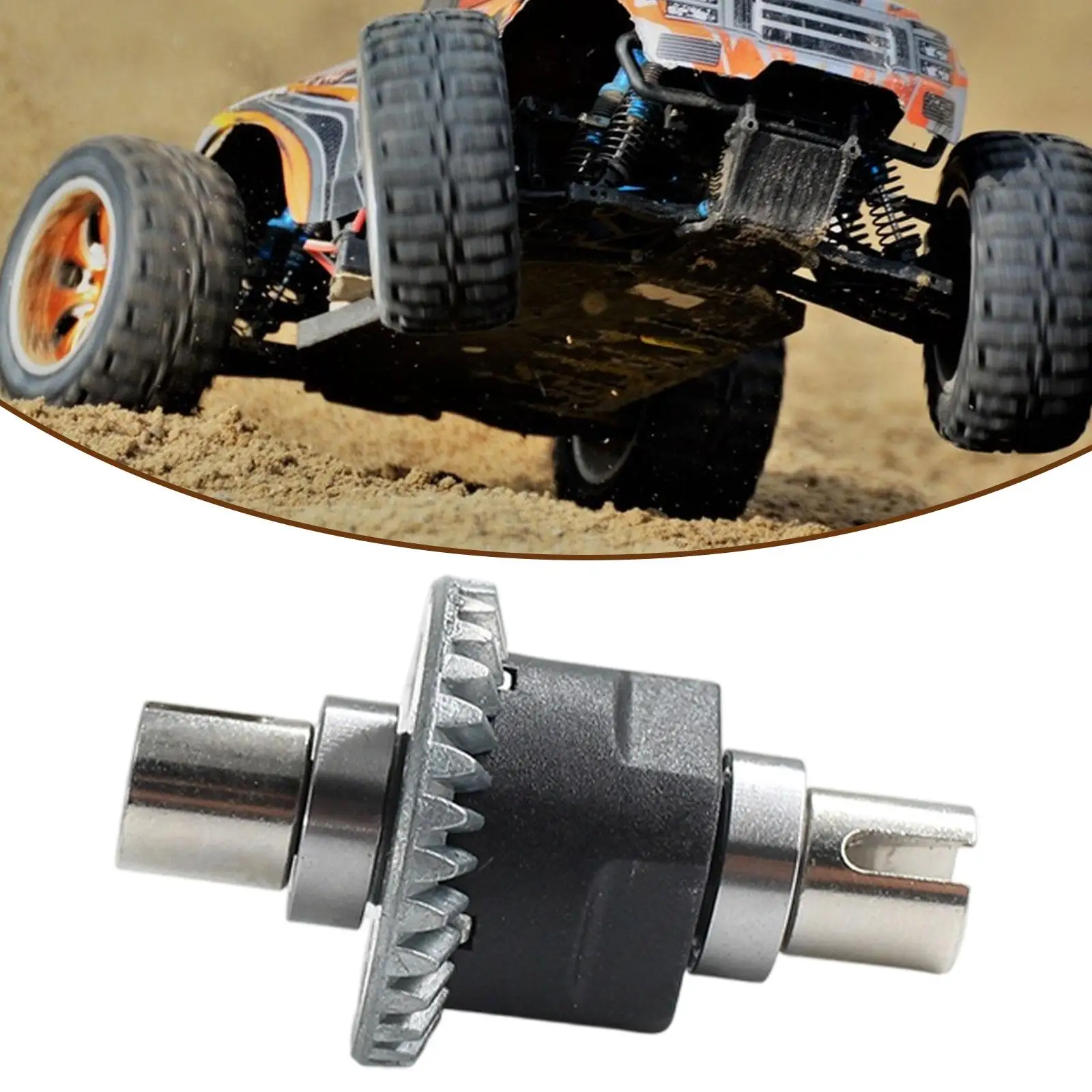 1:18 RC سيارة التفاضلية RC ملحقات السيارة إمدادات قوية استبدال المعادن ملحق استبدال ل 18101Pro 18103Pro شاحنة الزاحف #1