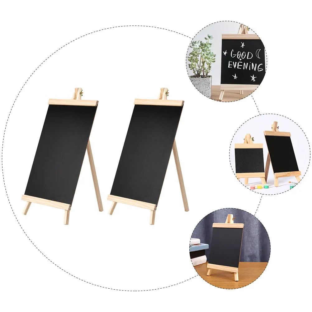 2 pezzi di lavagna da tavolo rustica, lavagna in legno nero, per bar, ristoranti, matrimoni, cartelloni, etichette alimentari
