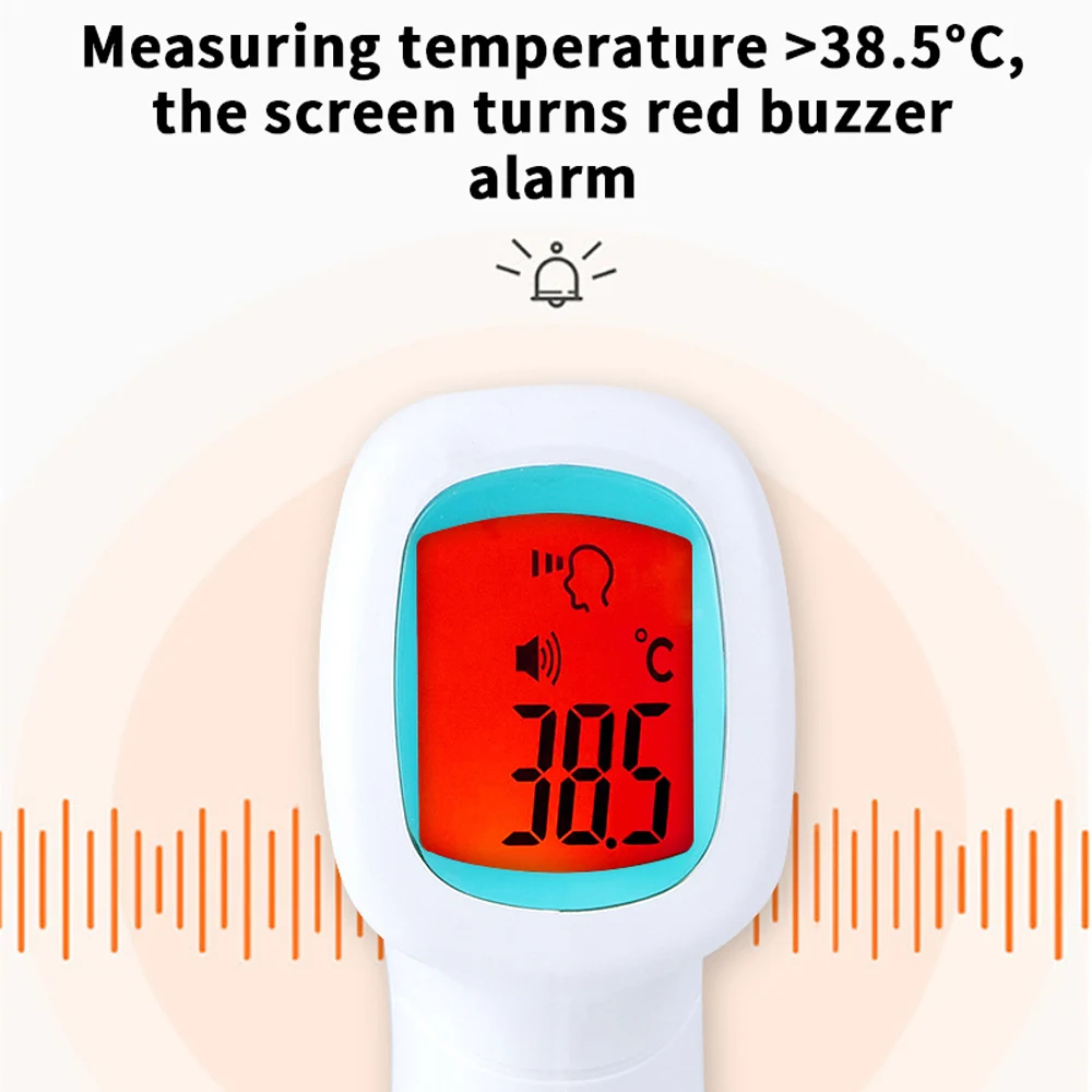 Sinohero Baby Adult Digital Infrared Forehead Thermometer Fever Contactless Clinical Electronic Medical Temperature Meter