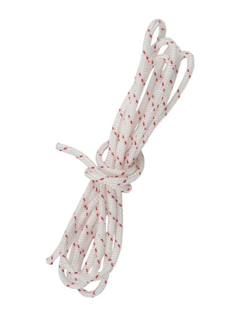 NYLON STARTER ROPE 4.5MM THICK 2 METRE LENGTH FOR LAWN MOWER CHAINSAW BLOWER STONE CUTTER AND RIDE ON MOWER PULL CORD
