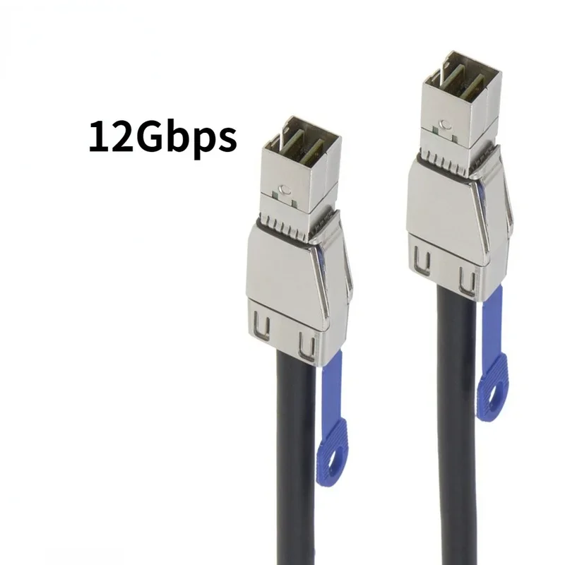 

Mini SAS SFF-8644 To SFF-8644 Server Cable HD Cable 1m/2m/3m Server Data Cable High Speed 12Gbps