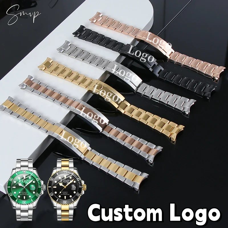 

SMVP Strap For Rolex Men Watches Top Luxury Mechanical Watch For Men Logo Customization 1:1 Official Website Watches Band