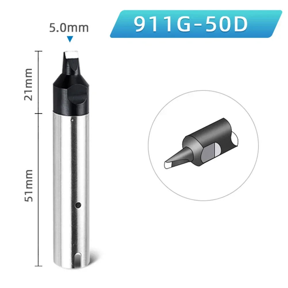 1pc 911G Series Soldering Iron Tip For 16D 20D 30D 40D 50D 16DV1 20DV1 24DV1 30DV1 40DV1 50DV1 16DV2 20DV2 24DV2 30DV2 40DV2