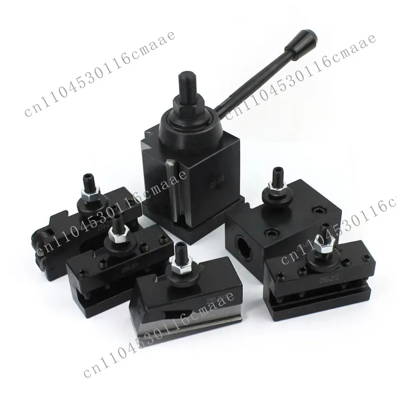 

China Factory 251-222 Wedge Quick Change Tool Holder 6 Piece Lathe Tool Holder