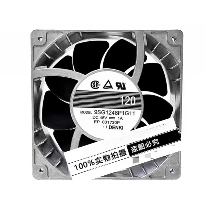 

Y+1 pcs Sanyo 12CM 9SG1248P1G11 48V 1A Danfoss inverter cooling fan