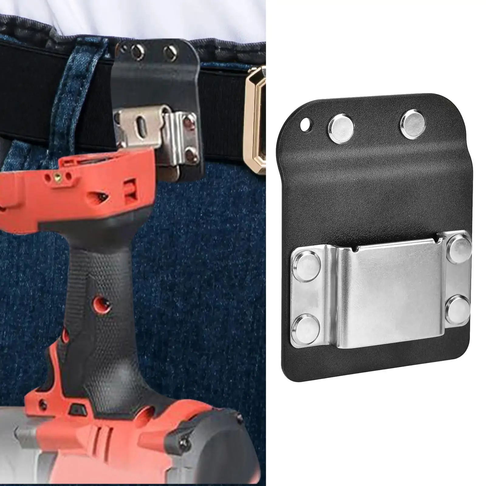 

Drill Holder Pockets Pants Protector Belt Accessories Convenient Drill Belt