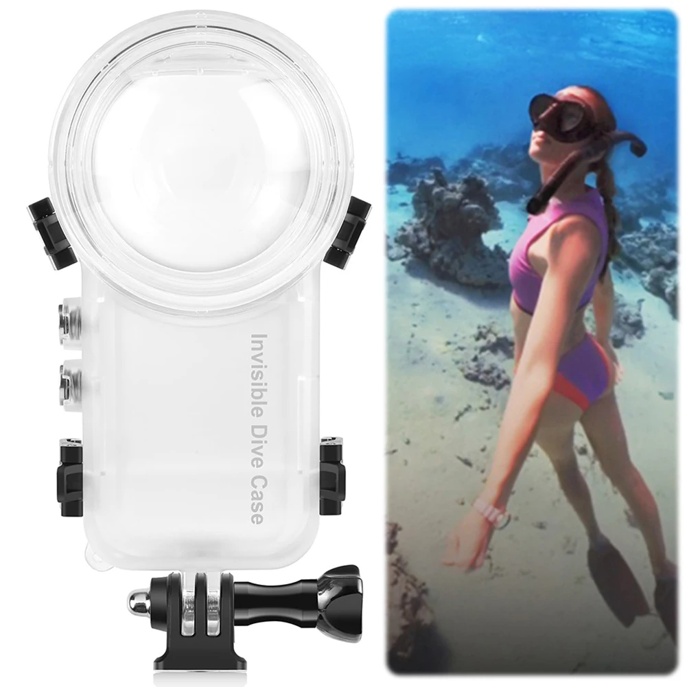 Waterproof Case Diving Case Underwater Diving Housing Shell for Insta360 X4 Accessories