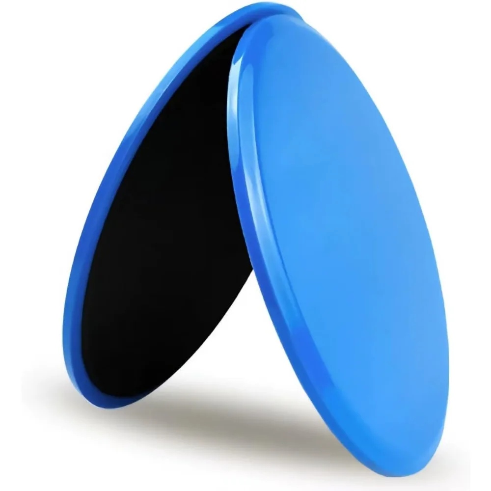Paquete de 2 Discos Deslizantes para Ejercicio, Discos de Fitness de Doble Cara para Entrenamiento del Core y Pilates, para Pisos de Madera y Alfombras