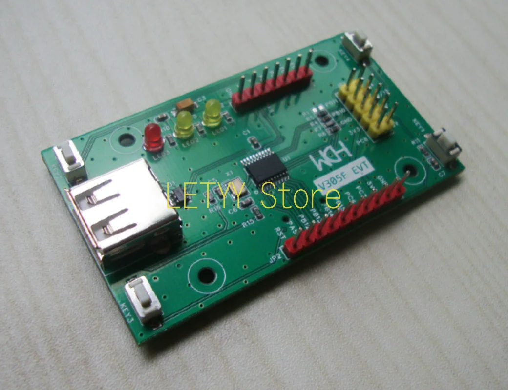 WCH CH32V305F Development Board Evaluation Board USB Development Board USB Master Slave Development High Speed USB Development