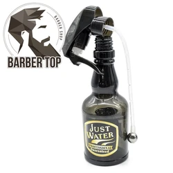 Salão de beleza cabeleireiro spray garrafa retro patten corte de cabelo estilo vazio contínuo atomizador galvanoplastia recarregáveis rega pode