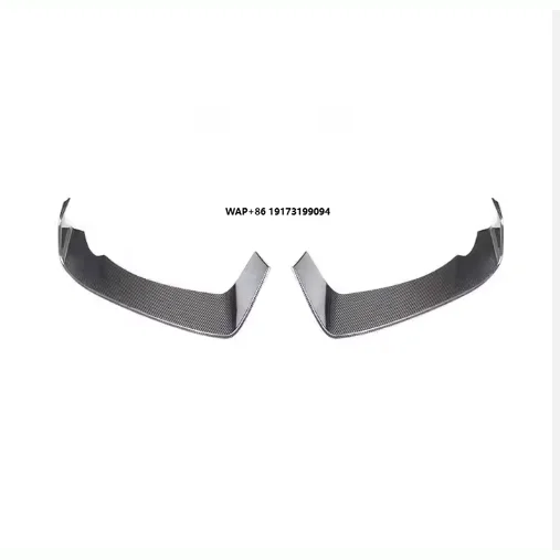 Prepreg Dry Carbon Fiber Bodykit Front Bumper Air Vent Outlet Cover Trim for F8 Spider Tributo Front Air Intake