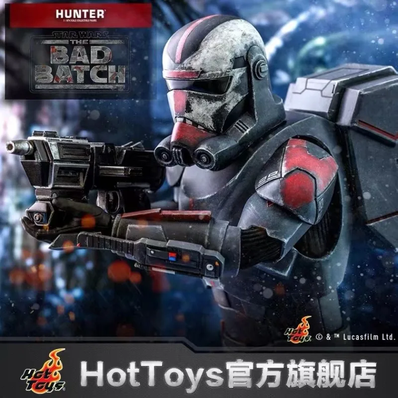 Original Hot toys HT TMS050  Star Wars Human cloning Defective Product Team hunter Action Figures Collectible Model Toy Gifts