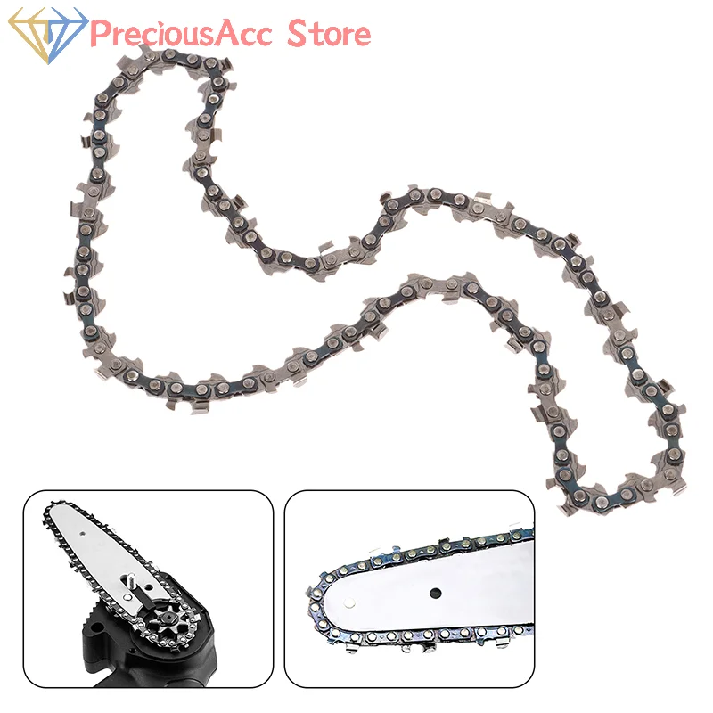 4/6/8/12/14/16 بوصة قطع غيار سلسلة المنشار المعدني ربط المنشار سلسلة شفرة لملحقات المنشار الكهربائي قطع الخشب