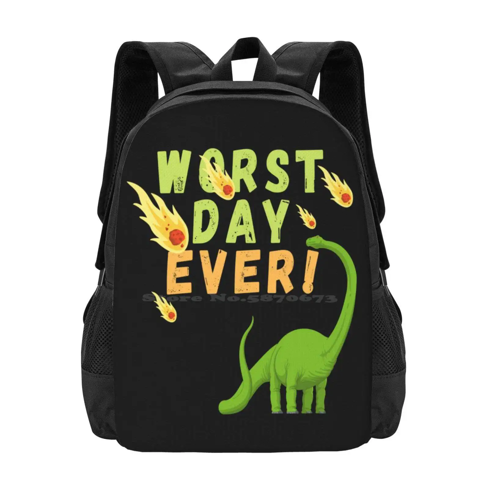 Worst Day Ever Fathers Day Hot Sale Schoolbag Backpack Fashion Bags Fathers Day Vintage 2020 Funny Ohio Worst State Ever Best