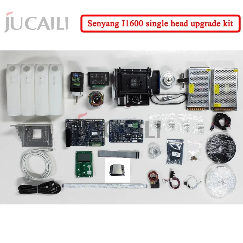 

Комплект обновления Jucaili Senyang Single I1600 для DX5/xp600, комплект для переоборудования одной головки I1600 для экосольвентного/УФ-чернильного принтера