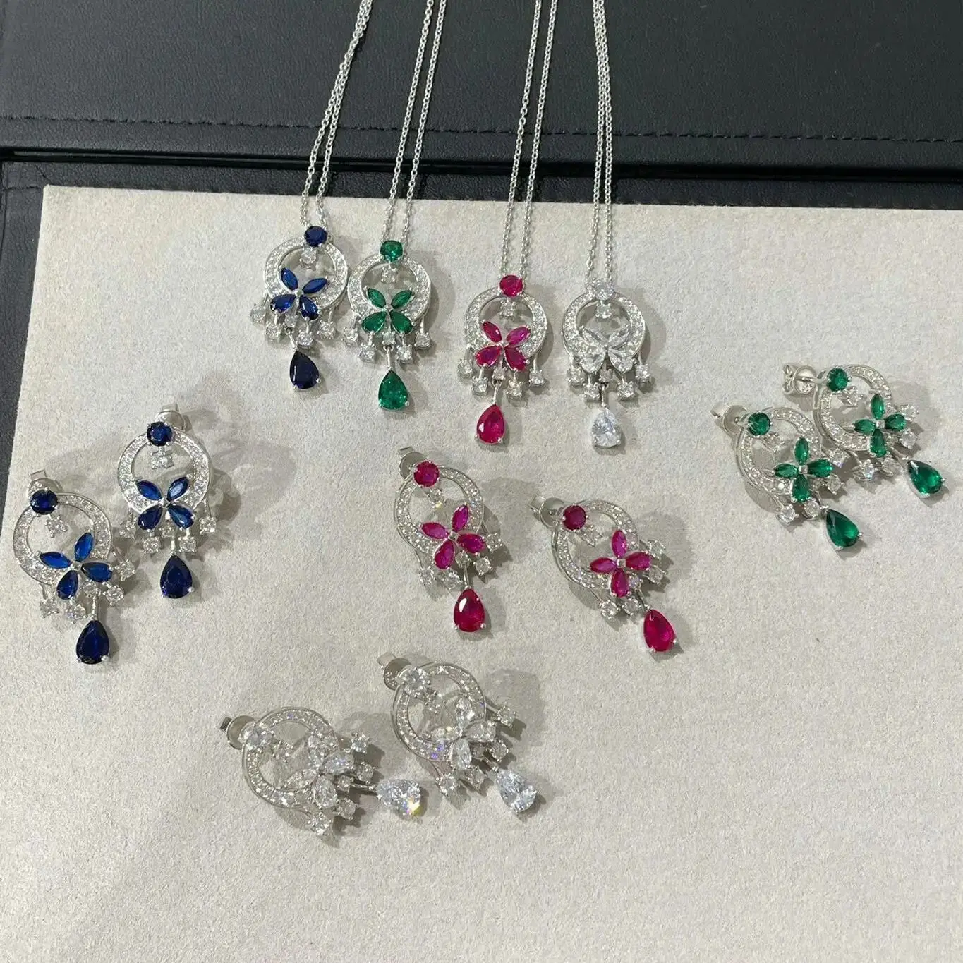 

Французские роскошные высококачественные изысканные серьги-колье с кисточками и бабочкой, высококачественный циркон класса 5А, очаровательный элегантный подарок для вечеринки