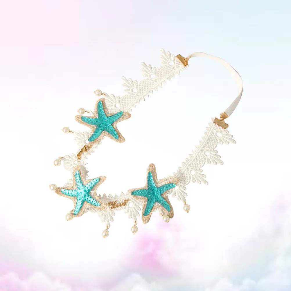 

Elegant Lace Pearl Headband with Gold Alloy Trim Artificial Pearl Resin Drill for Women Party Festival Travel Photography Hair