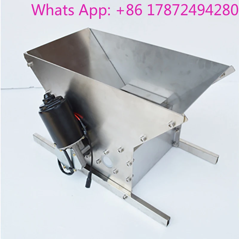 Can Crusher Electric Stainless Steel Electric Double Wheel Crusher Small Family Home-Brewed Wine Fruit Wine 24V - view 4
