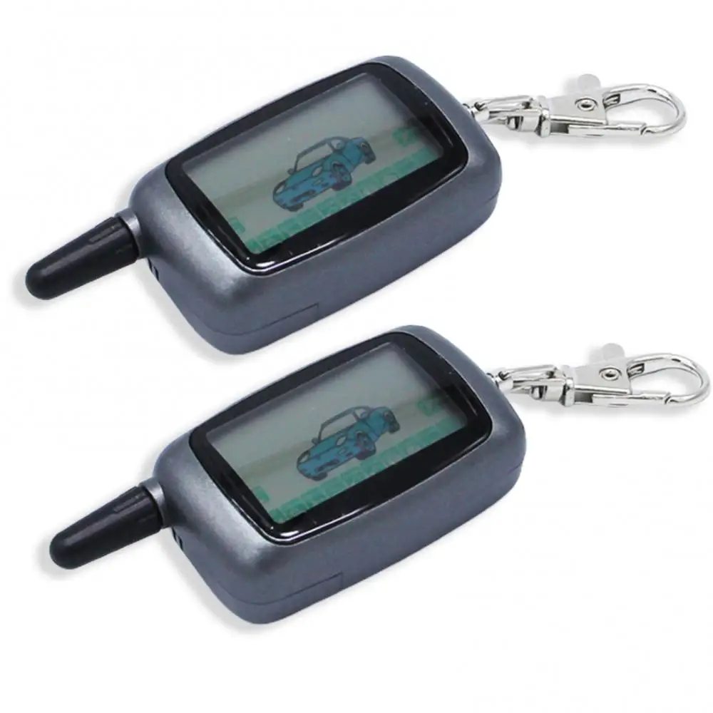 

Practical Car Auto Anti-theft 2-way Alarm Security System Remote Control Key A9