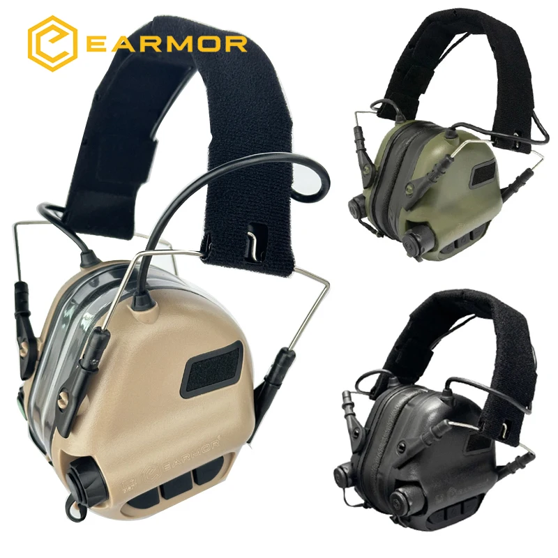 Cuffie tattiche M31 MOD4 cuffie con cancellazione attiva del rumore cuffie insonorizzate pieghevoli NRR 22dB