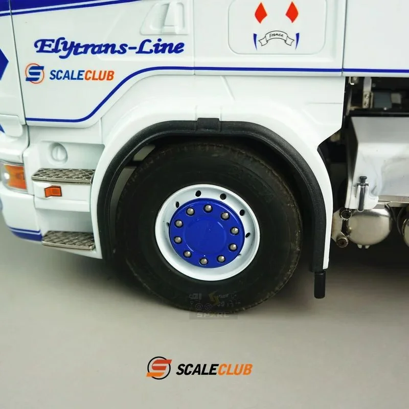 Scaleclub Model For Tamiya Drag Head Mud Scania Wheel Eyebrow Mudguard